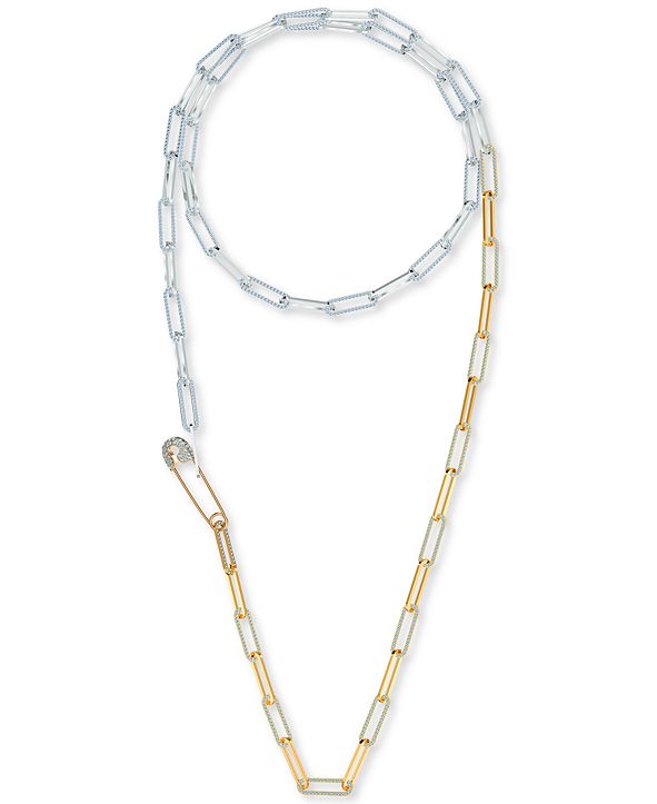 Swarovski safety pin bracelet
