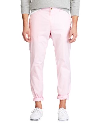 pink polo pants