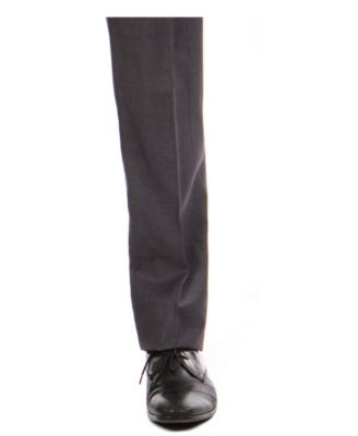 Men's Slim-Fit Flat Front Stretch Dress Pants