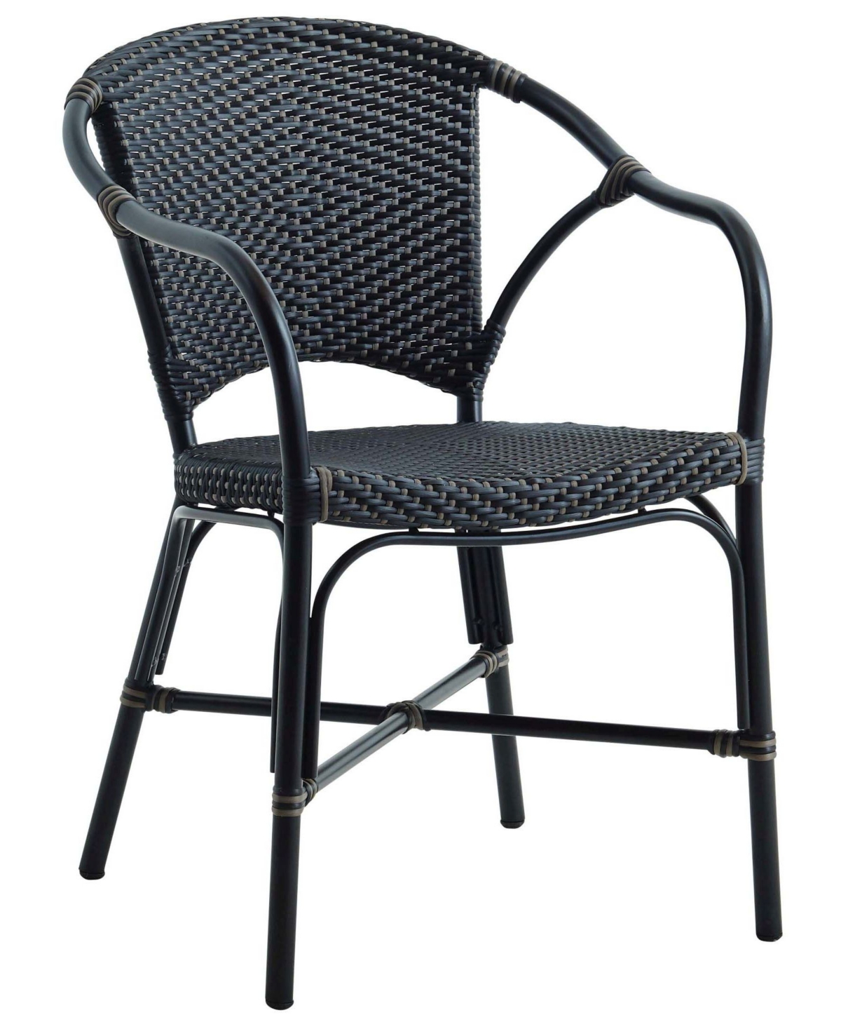 Sika Design Valerie Chair In Black,cappuccino Dots