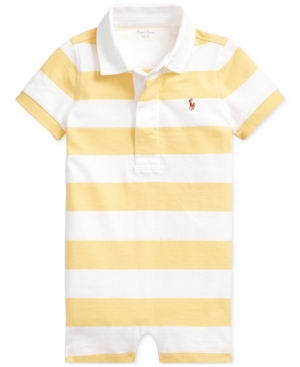 Ralph Lauren Baby Boys Striped Cotton Rugby Shortall