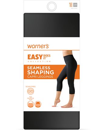 Warner's Easy Does It Seamless Shaping Capri Leggings - Macy's
