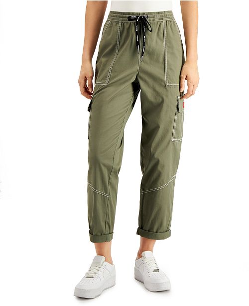 junior black cargo pants