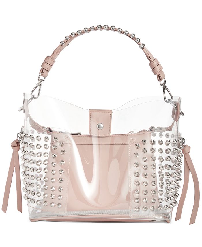 Steve madden clearance clear bucket bag