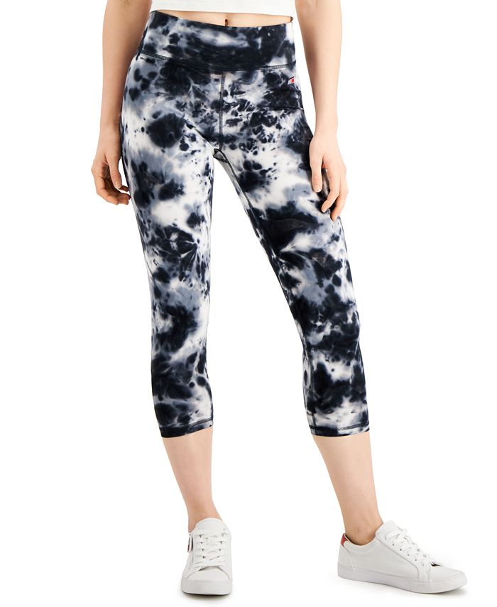 Tommy Hilfiger Tie-Dyed Cropped Leggings & Reviews - Pants & Capris ...