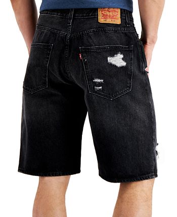 Levi's Men's 569 Loose-Fit Ripped Shorts & Reviews - Shorts - Men - Macy's