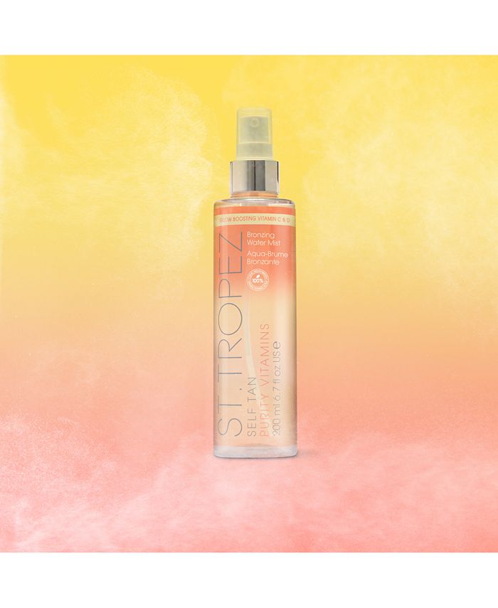 St. Tropez Self Tan Purity Vitamins Bronzing Water Mist, 6.7oz. Macy's