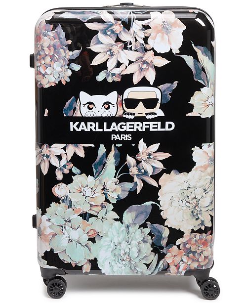 Karl Lagerfeld Paris Karlflauge 28" Hardside CheckIn Hardside Spinner