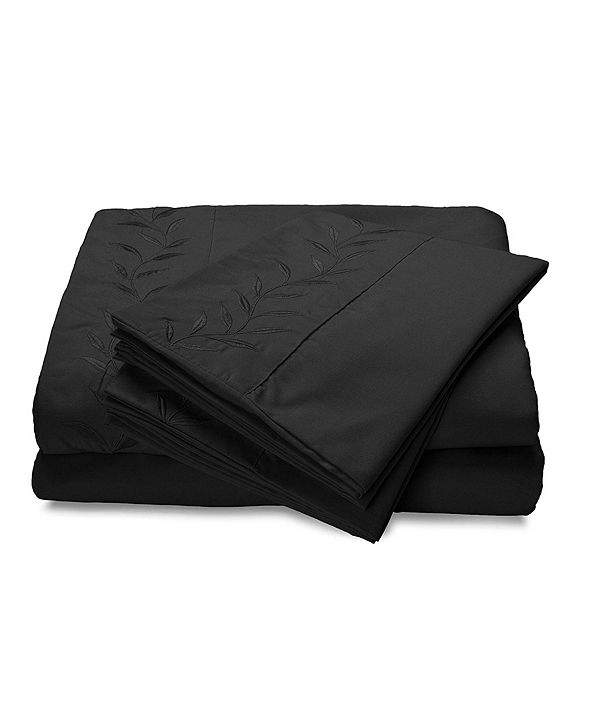 Reversifi Embroidered Bed Sheets Set Queen & Reviews Sheets