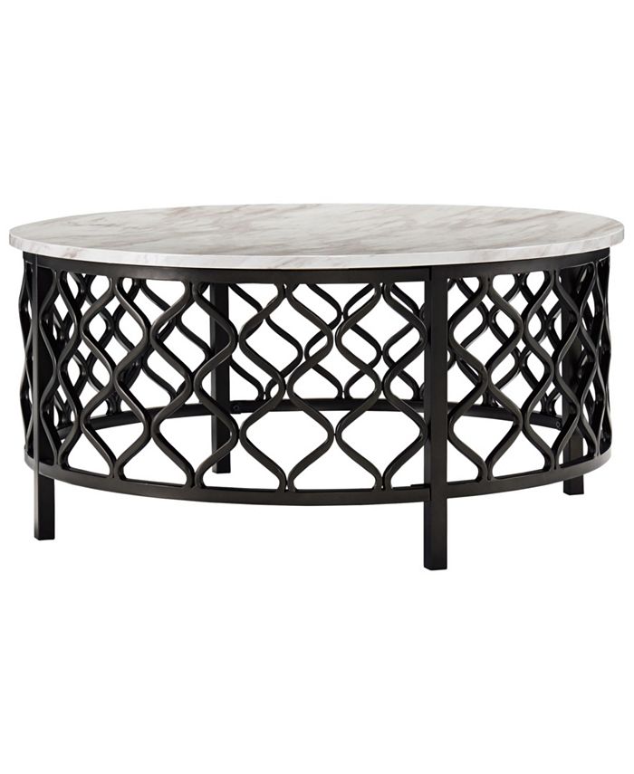 Signature Design By Ashley Trinson Contemporary Round Cocktail