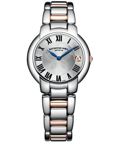 RAYMOND WEIL Watch, Women's Swiss Jasmine Two-Tone Stainless Steel Bracelet 35mm 5235-S5-01659