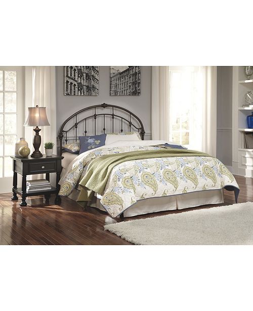 Signature Design By Ashley Nashburg Queen Metal Headboard & Reviews