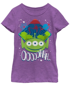 Big Girls Toy Story 1-3 Alien Ooh Short Sleeve T-shirt