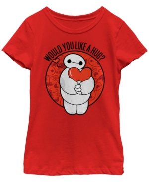 Big Girls Big Hero 6 Like a Hug Short Sleeve T-shirt