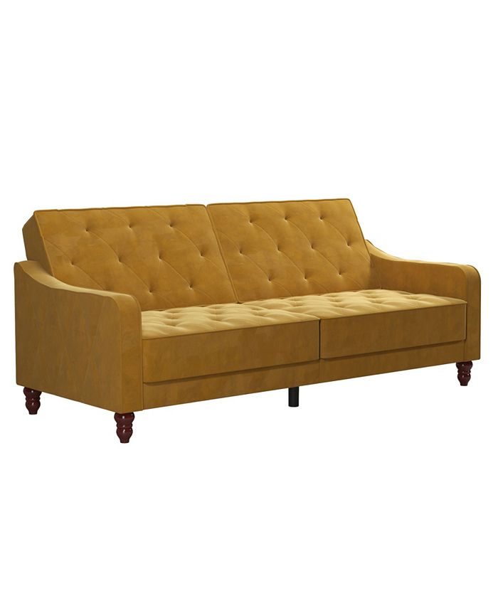 Novogratz Collection VintageLike Tufted Split Back Futon Macy's