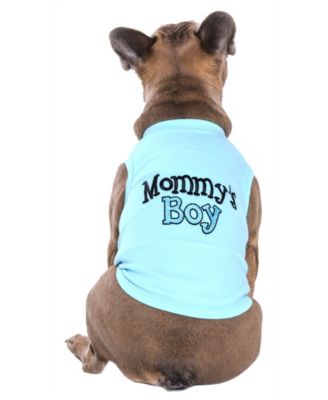 Mommys Boy Dog T Shirt
