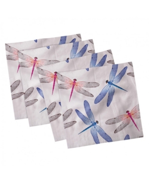 Ambesonne Dragonfly Set of 4 Napkins 12