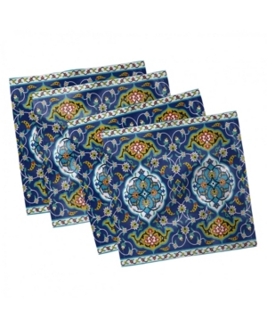 Ambesonne Moroccan Set of 4 Napkins 12