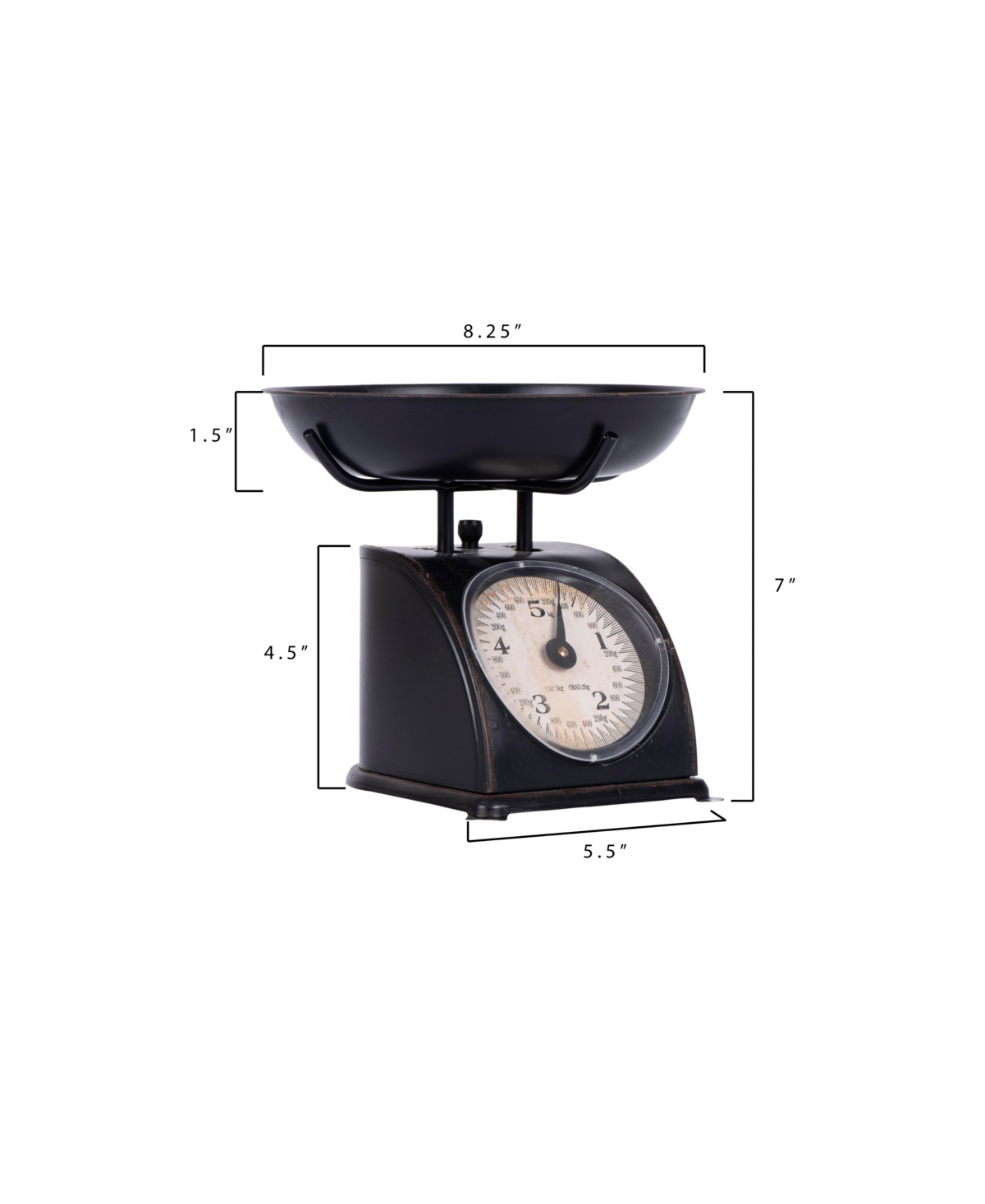 3R Studio Antique Metal Scale