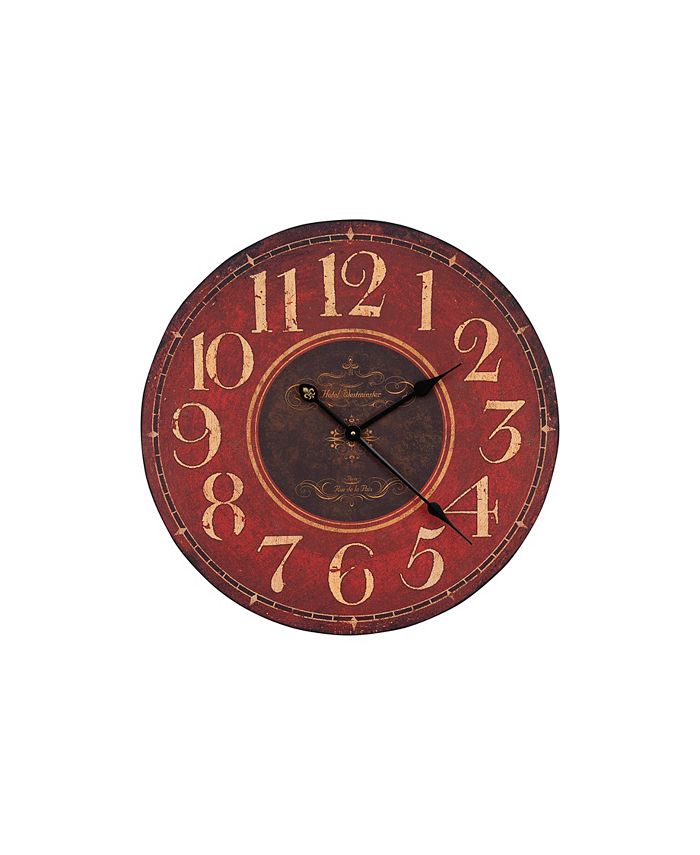 3R Studio Wooden Wall Clock Macy's