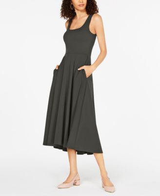 Tank Fit & Flare Midi Dress, Created for Macy's 