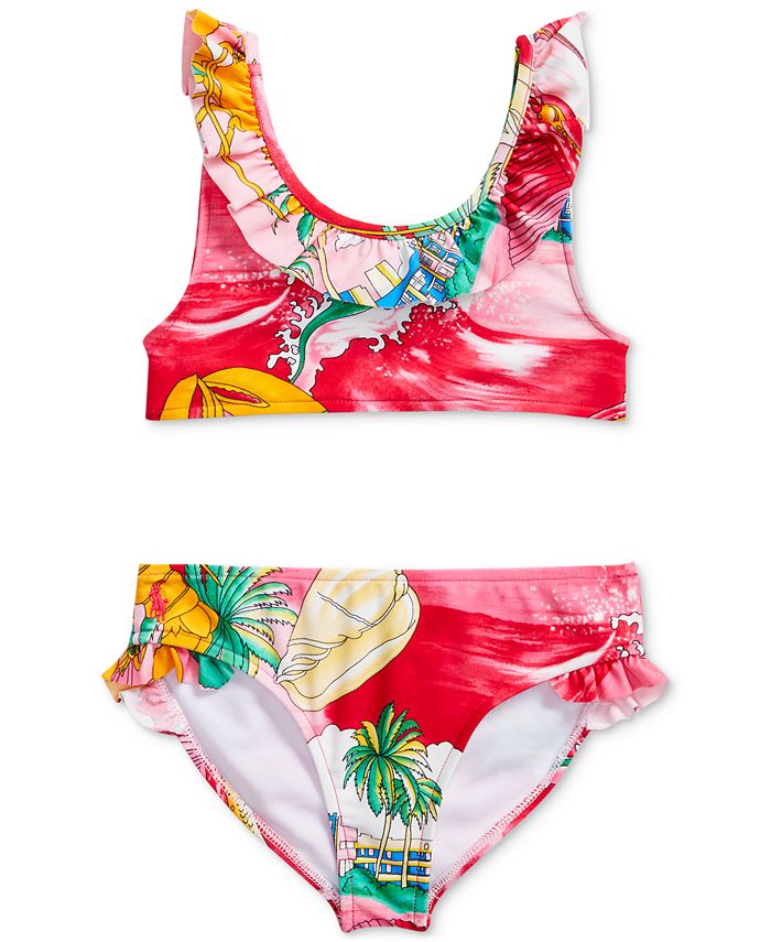 Ralph Lauren Girls Two-Piece Swimsuit & Reviews - Swimwear - Kids - Macy's