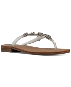 Nine West Women's X Neil Lane Perfect Flat Thong Sandals Women's Shoes