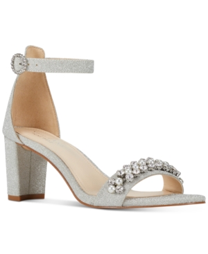 image of Nine West X Neil Lane Women-s Passion Dress Sandals Women-s Shoes