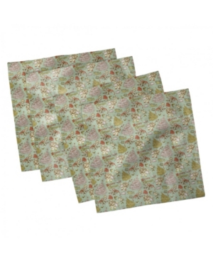 Ambesonne Christmas Set of 4 Napkins 18