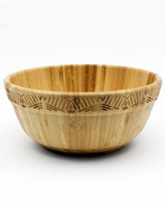 Bamboo Two-Tone Salad Bowl