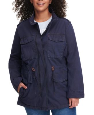 Levi s Trendy Plus Size Cotton Utility Jacket Macy s