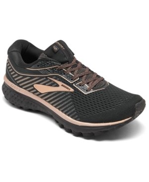 Brooks Women s Ghost 12 Running Sneakers From Finish Line In Black