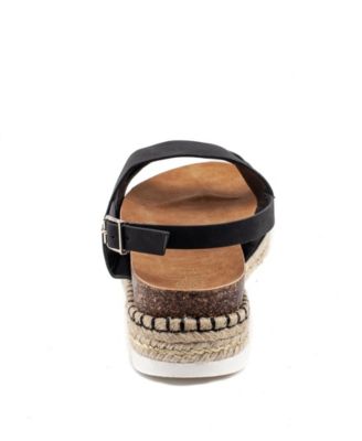 Women's Rana Buckle Wedge Sandals