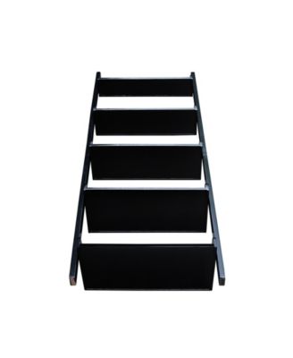 Lean To Shelf Unit with 5 Shelves