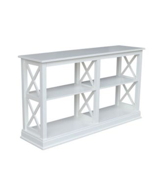 Hampton Sofa Server Table with Shelves