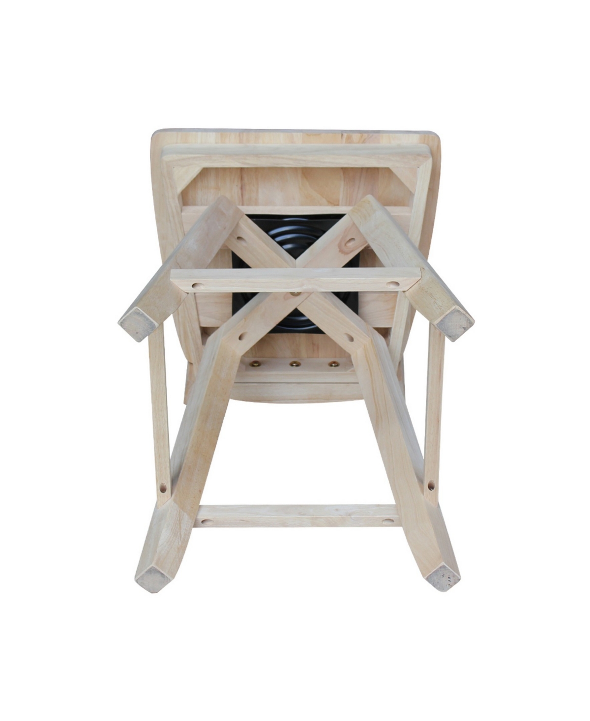 International Concepts Ava Counter Height Stool with Swivel and Auto Return
