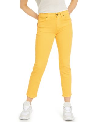 yellow jeans