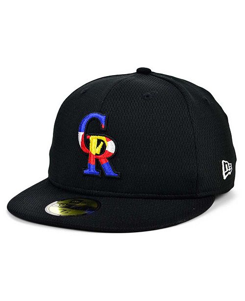 New Era Colorado Rockies 2020 Batting Practice 59FIFTYFITTED Cap