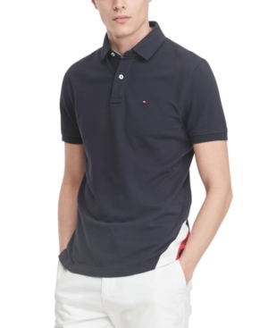 Tommy Hilfiger Men's Custom-Fit Th Flex Stretch Eric Polo