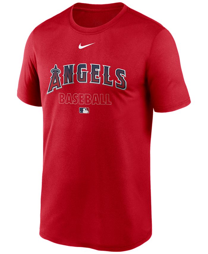Nike Los Angeles Angels Men's Authentic Collection Legend Practice T ...
