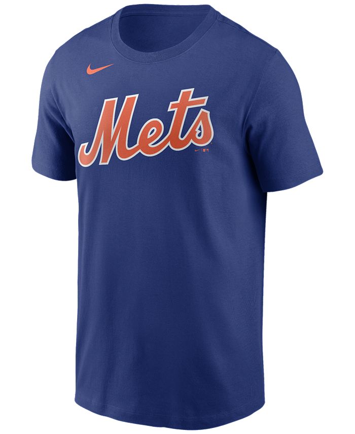 Nike New York Mets Men's Swoosh Wordmark T-Shirt - Macy's