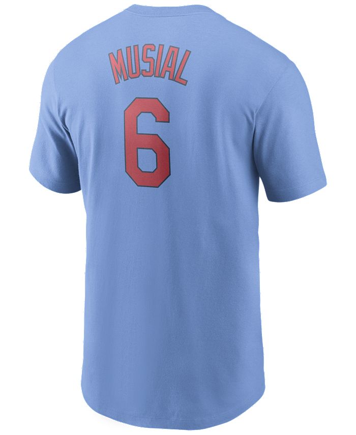 Nike St. Louis Cardinals Men's Coop Stan Musial Name and Number Player T- Shirt - Macy's