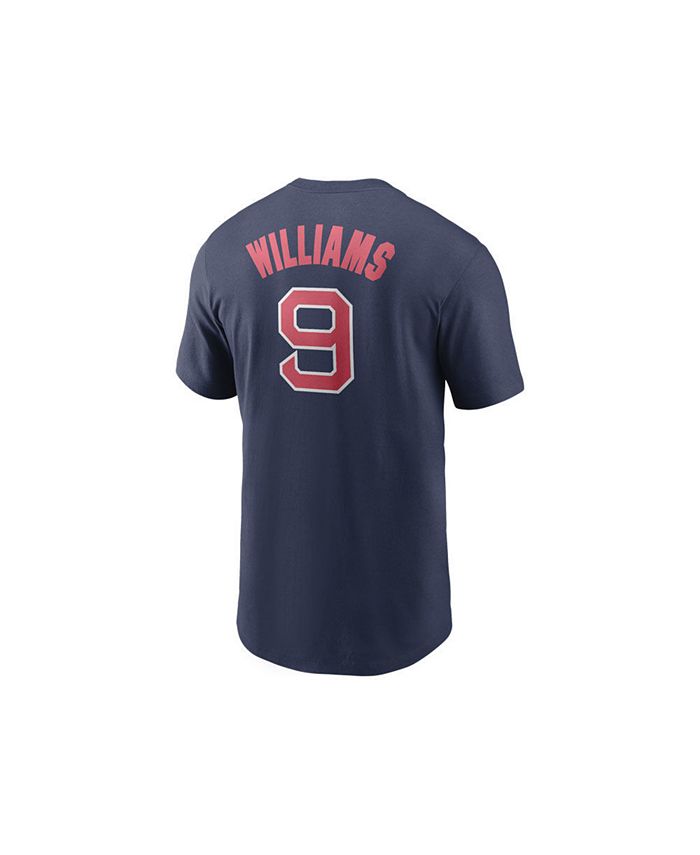 Nike Boston Red Sox Men's Coop Ted Williams Name and Number Player T-Shirt  - Macy's