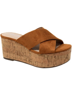 image of Charles by Charles David Civil Wedge Sandals Women-s Shoes