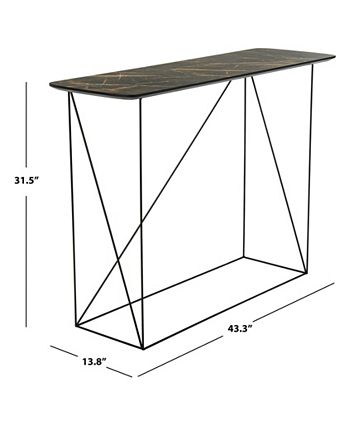 Furniture - Rylee Rectangle Console Table In Gray