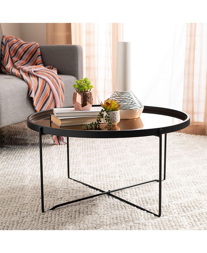 Furniture Round Tray Top Coffee Table Macy's