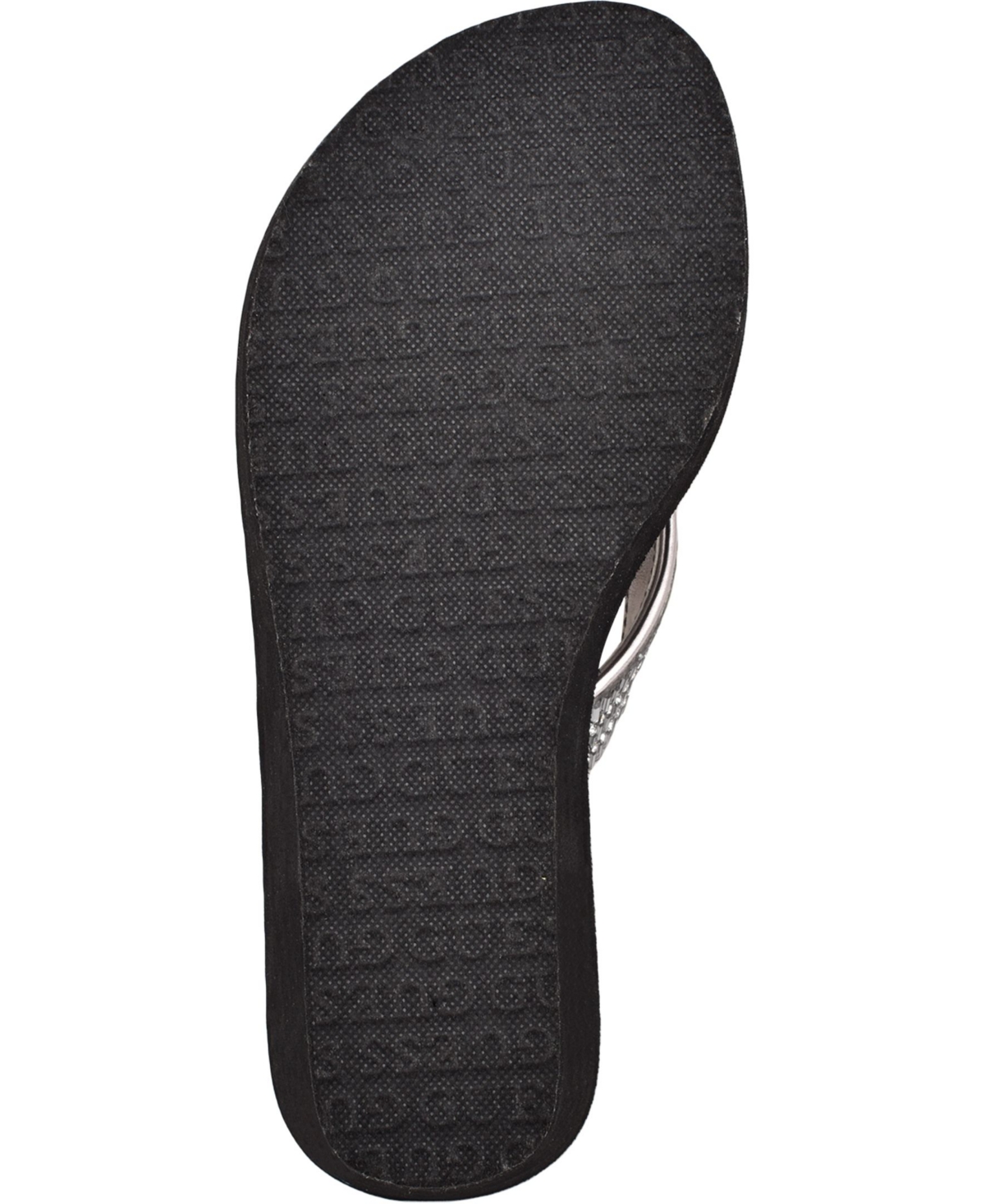 Guess Women's Sarraly Eva Logo Wedge Sandals In Disco Rhinestone