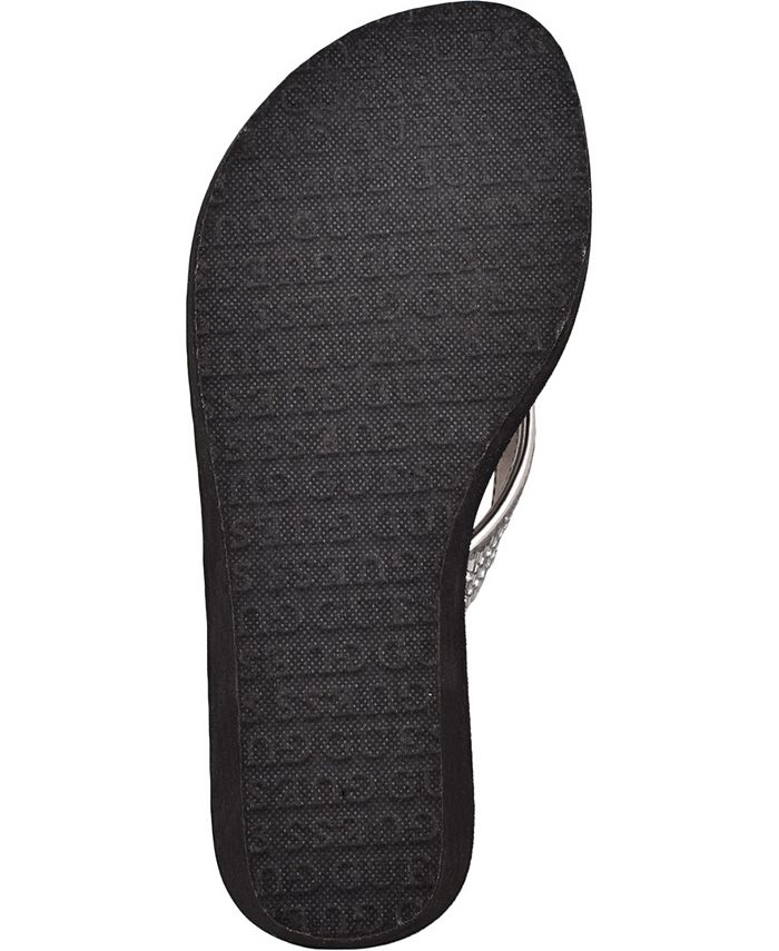 Guess sarraly eva hotsell logo wedge sandals