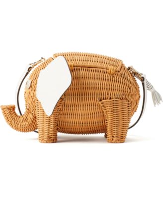 Kate Spade New York Tiny Wicker Elephant Crossbody Macy s