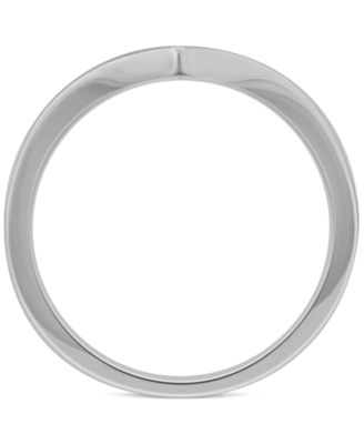 Diamond Chevron Band (1/4 ct. t.w.) in 14k White or Yellow Gold